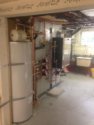 After - Water Heater Installed