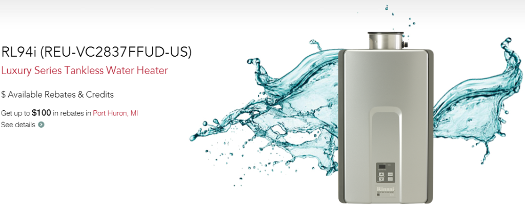 We specialize in Rinnai tankless water heater installation in Richmond BC.